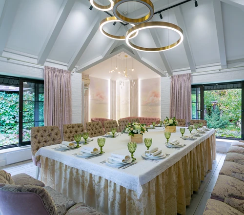 Камінний зал Villa Vita для приватної вечері