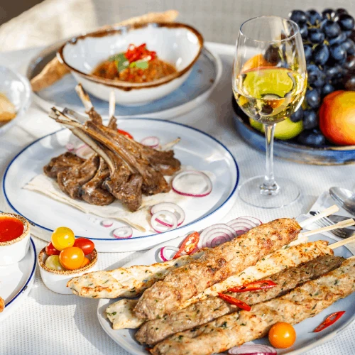 The Festive Mood set menu at Villa Vita